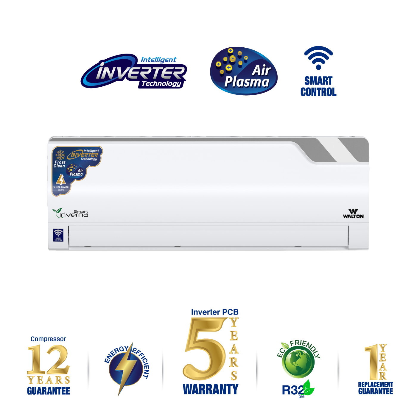 Walton Inverter AC 1 Ton 